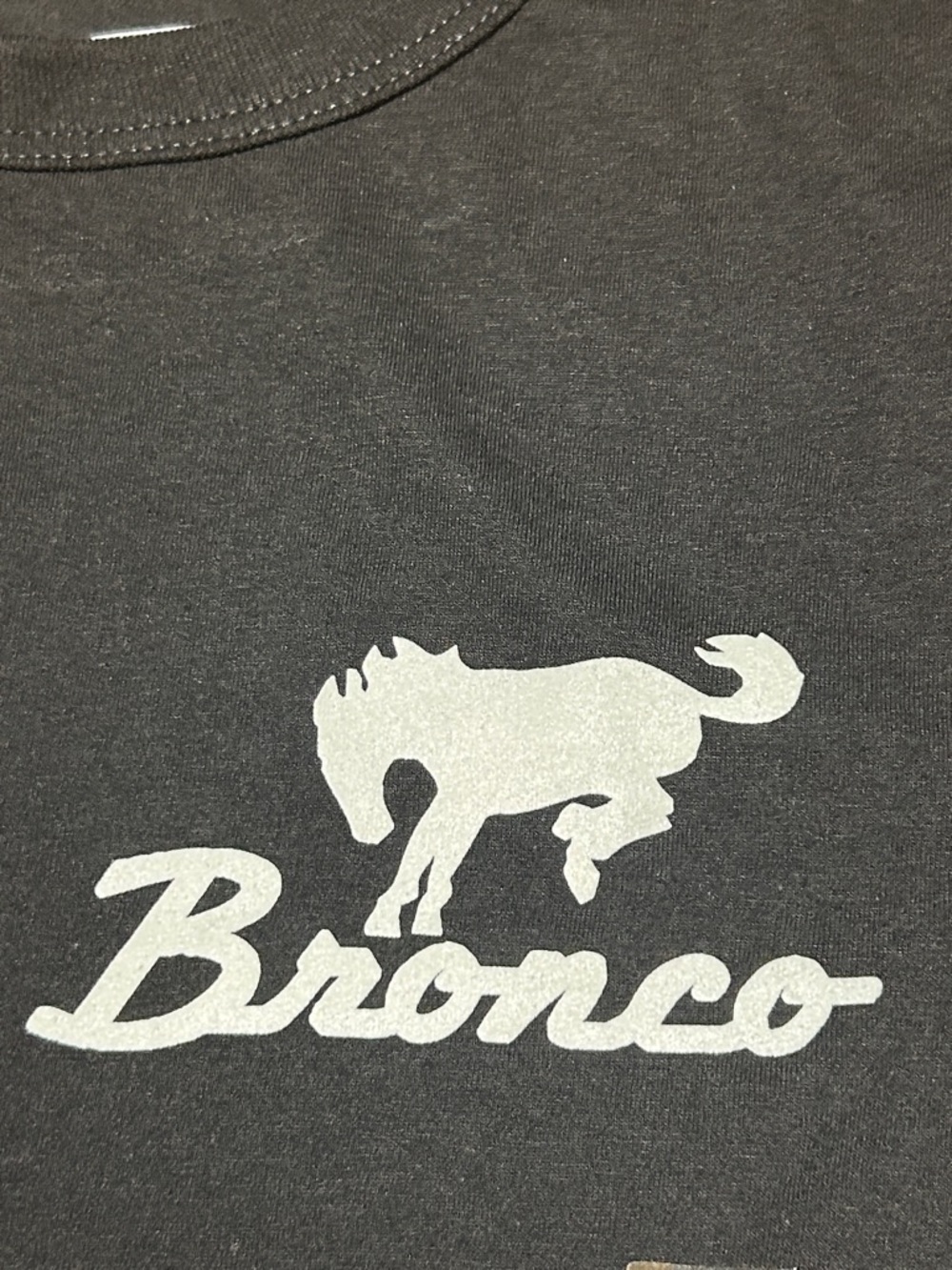 Ford Black Bronco Graphic Short Sleeve Tee - Picture 2 of 3